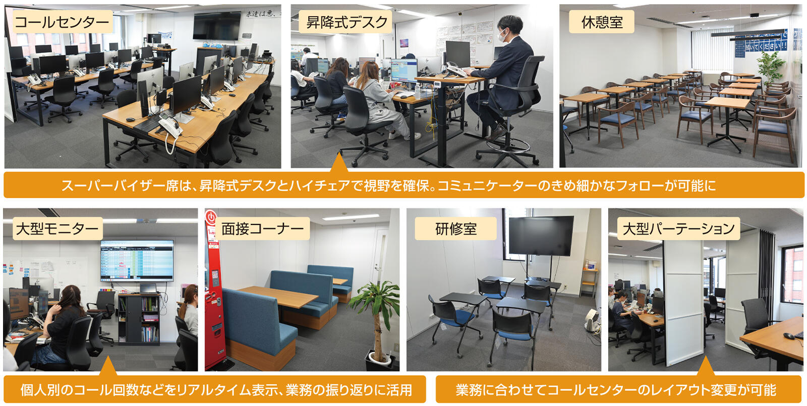 TOPCREW様の新コールセンターの概要
