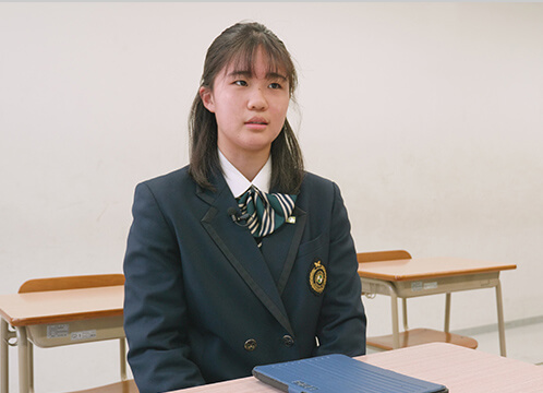 高校2年生 矢竹花菜さん