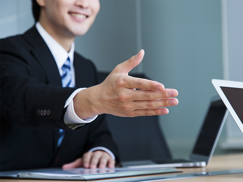 商談の成功率が個人に依存している