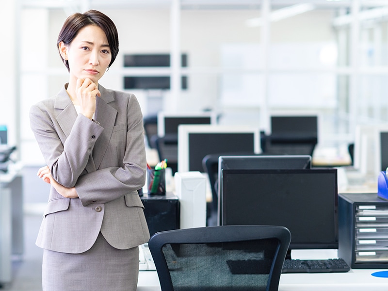 オフィスの防犯体制に不安がある