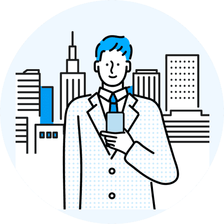 イメージ：移動中のスキマ時間でスマホから承認!